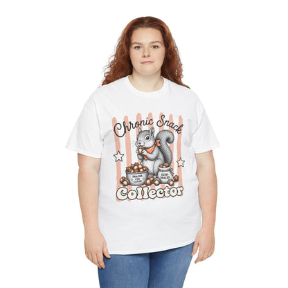 Chronic Snack Collector Retro Squirrel Graphic Tee