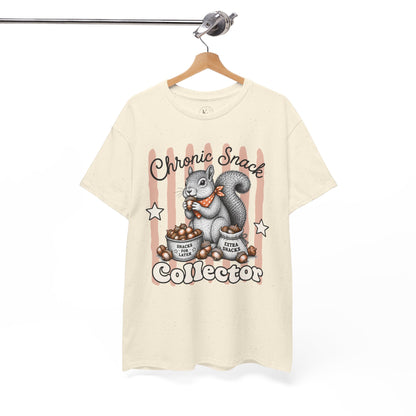 Chronic Snack Collector Retro Squirrel Graphic Tee