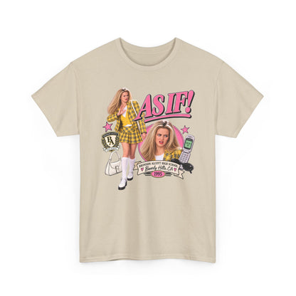 AS IF! Retro 90s Graphic Tee