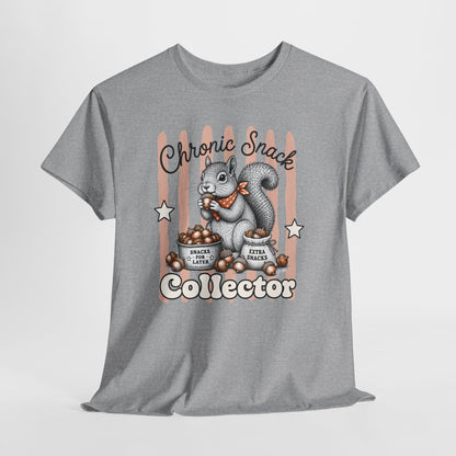 Chronic Snack Collector Retro Squirrel Graphic Tee