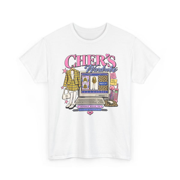 Cher's Wardrobe Graphic Tee | 90s Movie Nostalgia