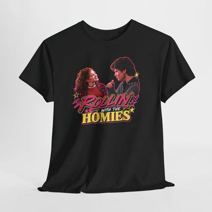 Rollin' With The Homies Tee | Retro Movie Quote Graphic Shirt