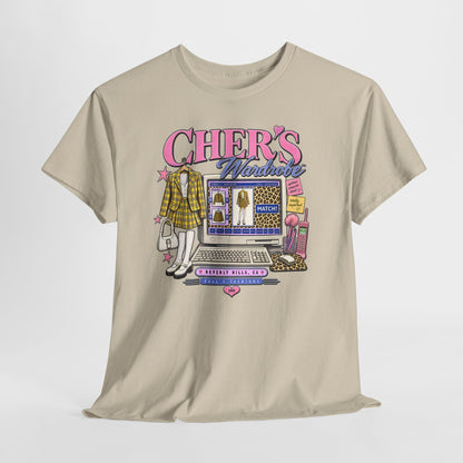 Cher's Wardrobe Graphic Tee | 90s Movie Nostalgia