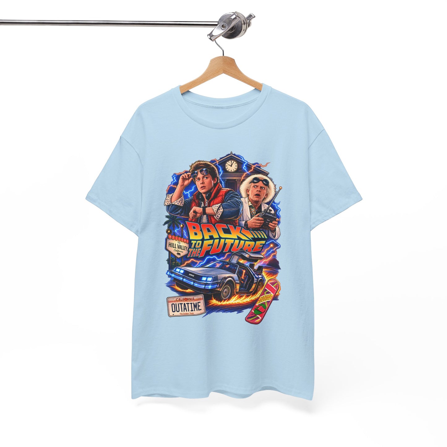Retro Time Travel Movie Graphic Tee
