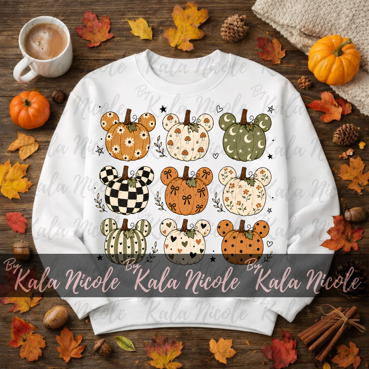 Mickey Pumpkin Patch PNG | Design 5