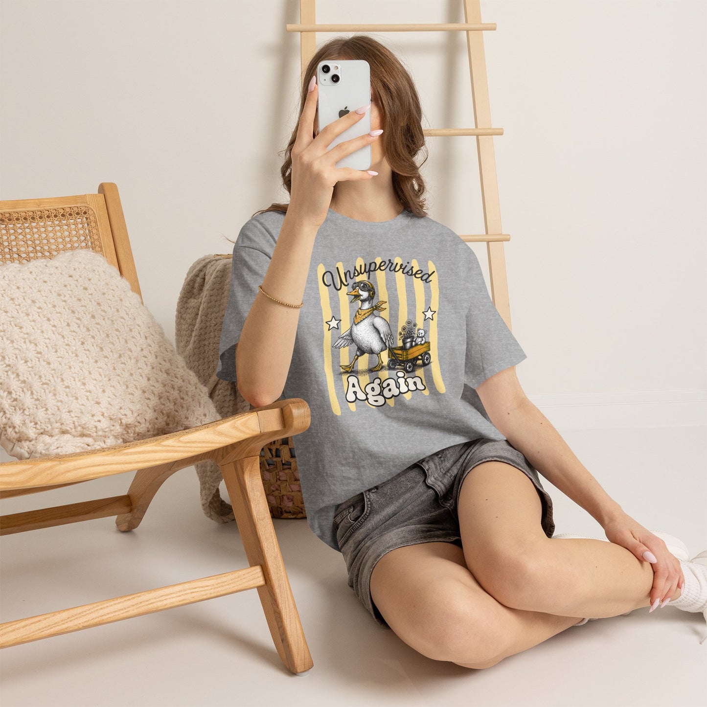 Unsupervised Again Retro Goose Graphic Tee