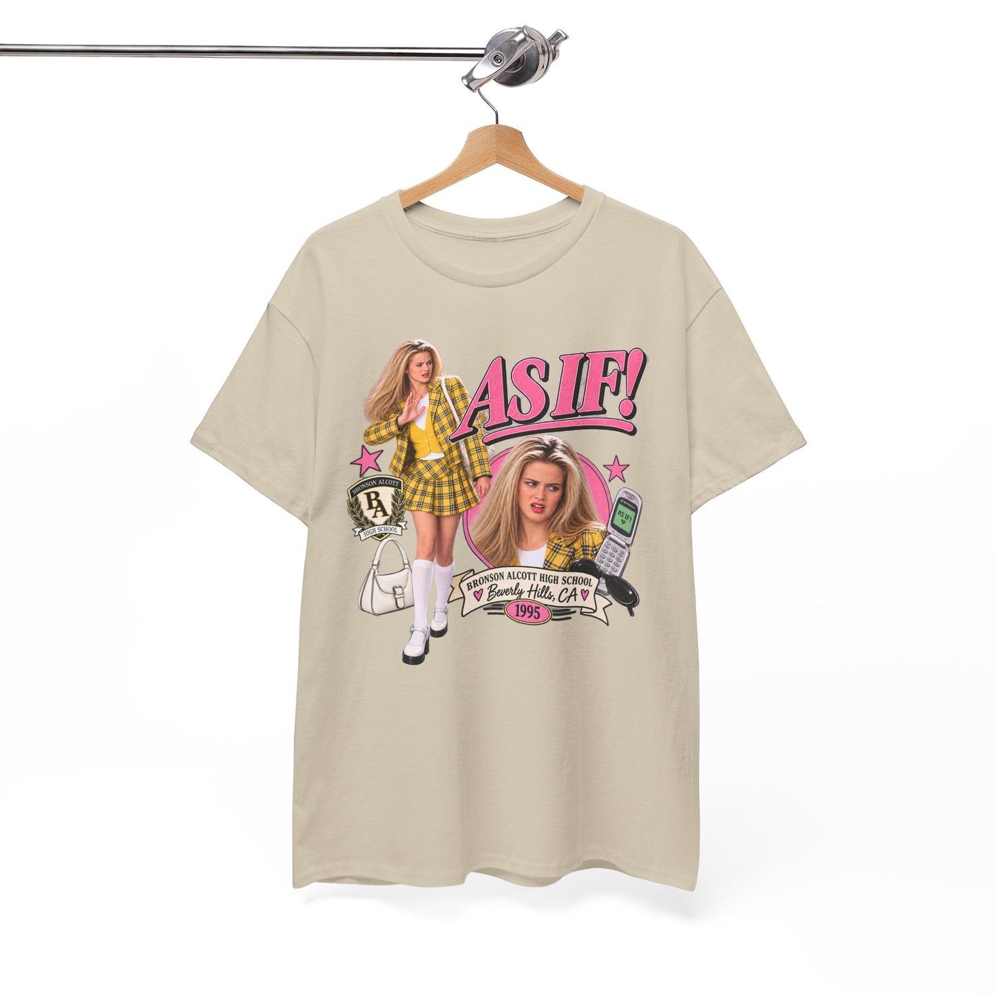 AS IF! Retro 90s Graphic Tee