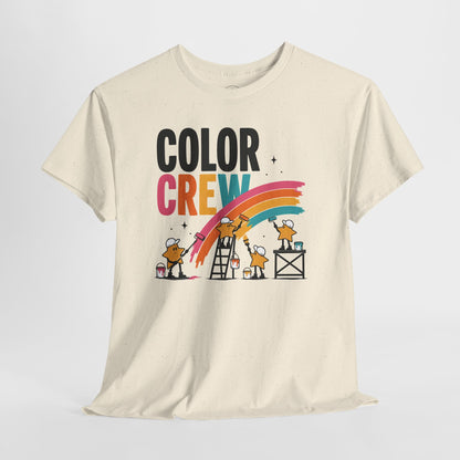 Color Crew Pop Art Tee — Stars Painting the Sky Graphic Tee