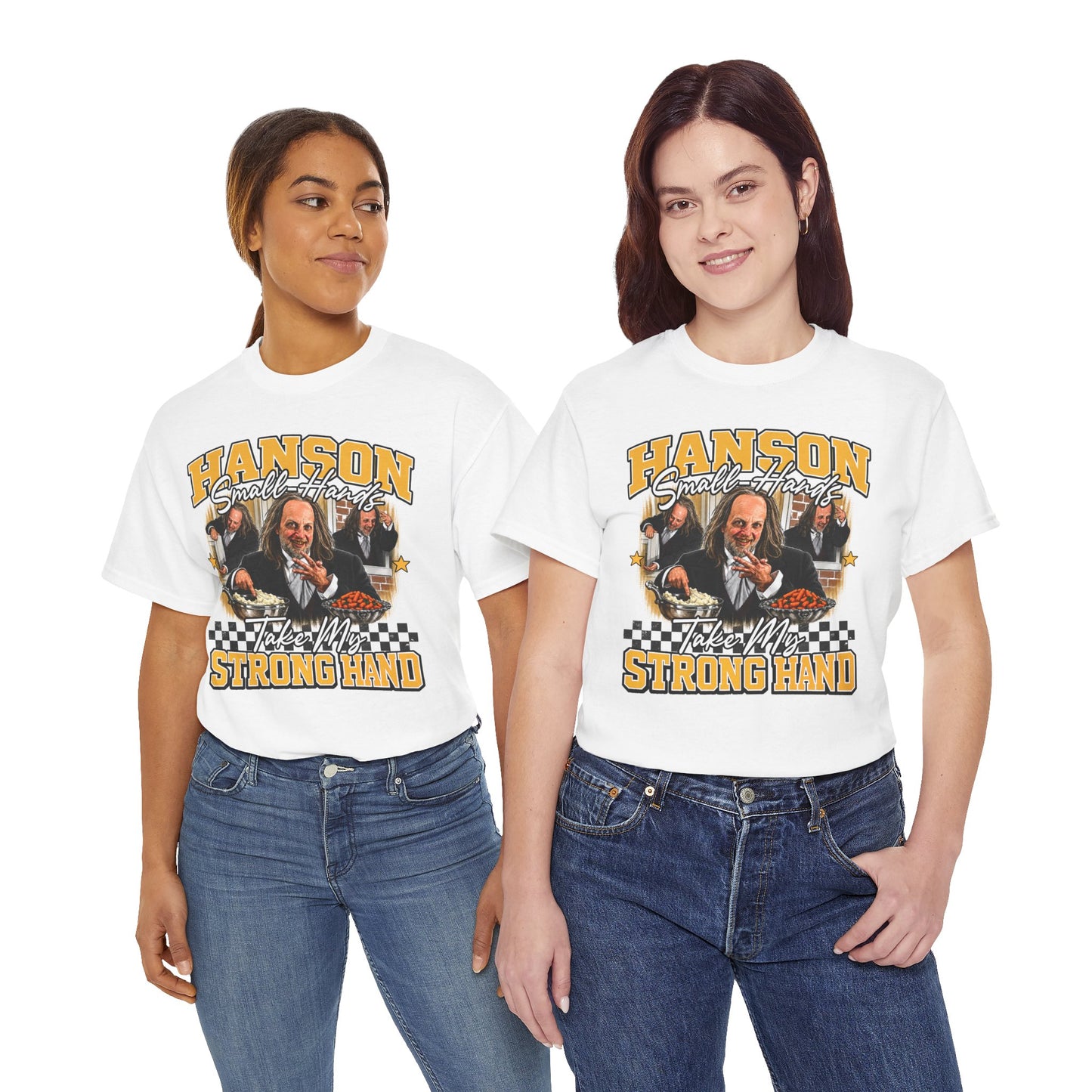 Take My Strong Hand Graphic Tee - Scary Movie Hanson Small-Hands