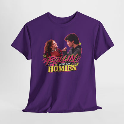 Rollin' With The Homies Tee | Retro Movie Quote Graphic Shirt