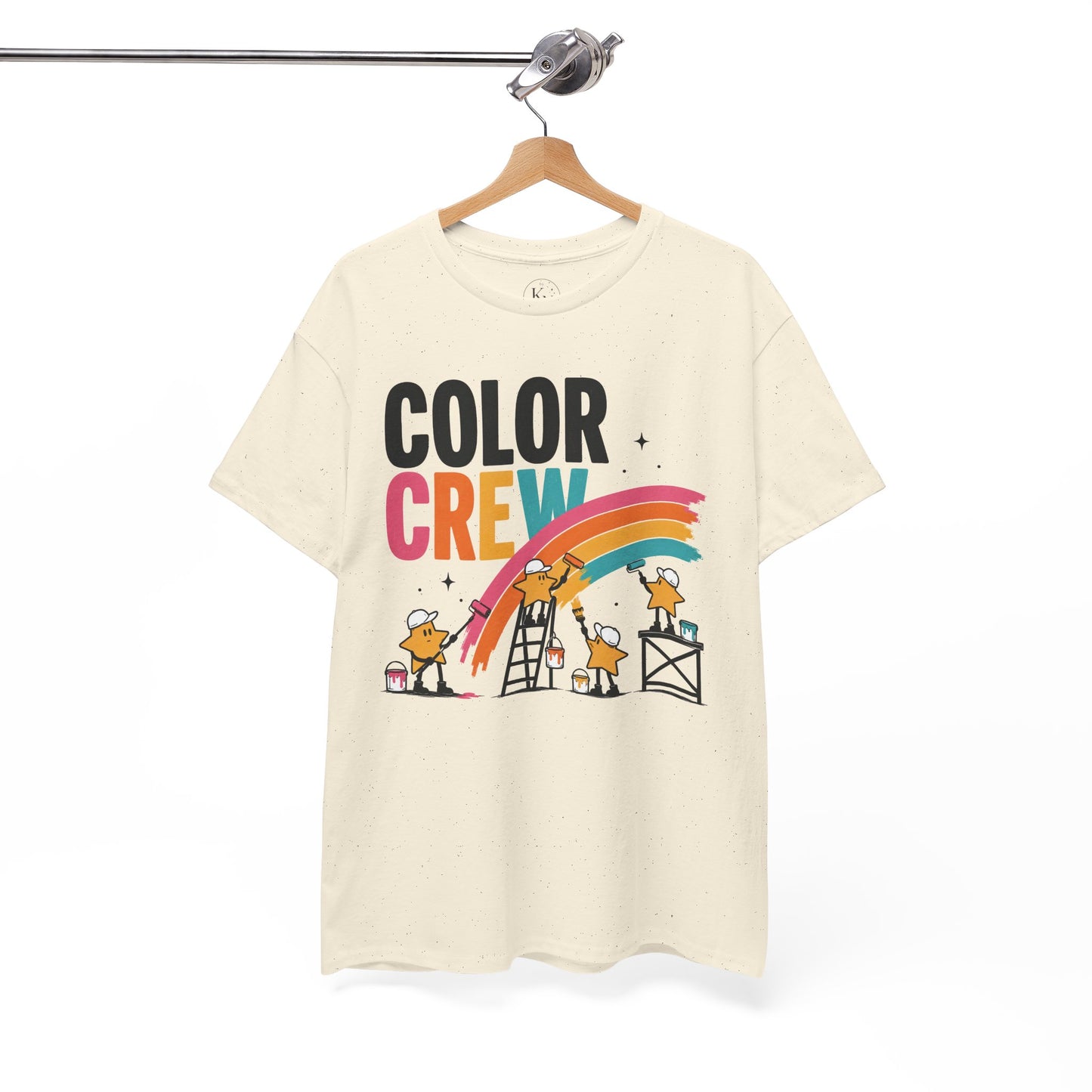 Color Crew Pop Art Tee — Stars Painting the Sky Graphic Tee