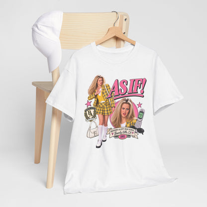 AS IF! Retro 90s Graphic Tee