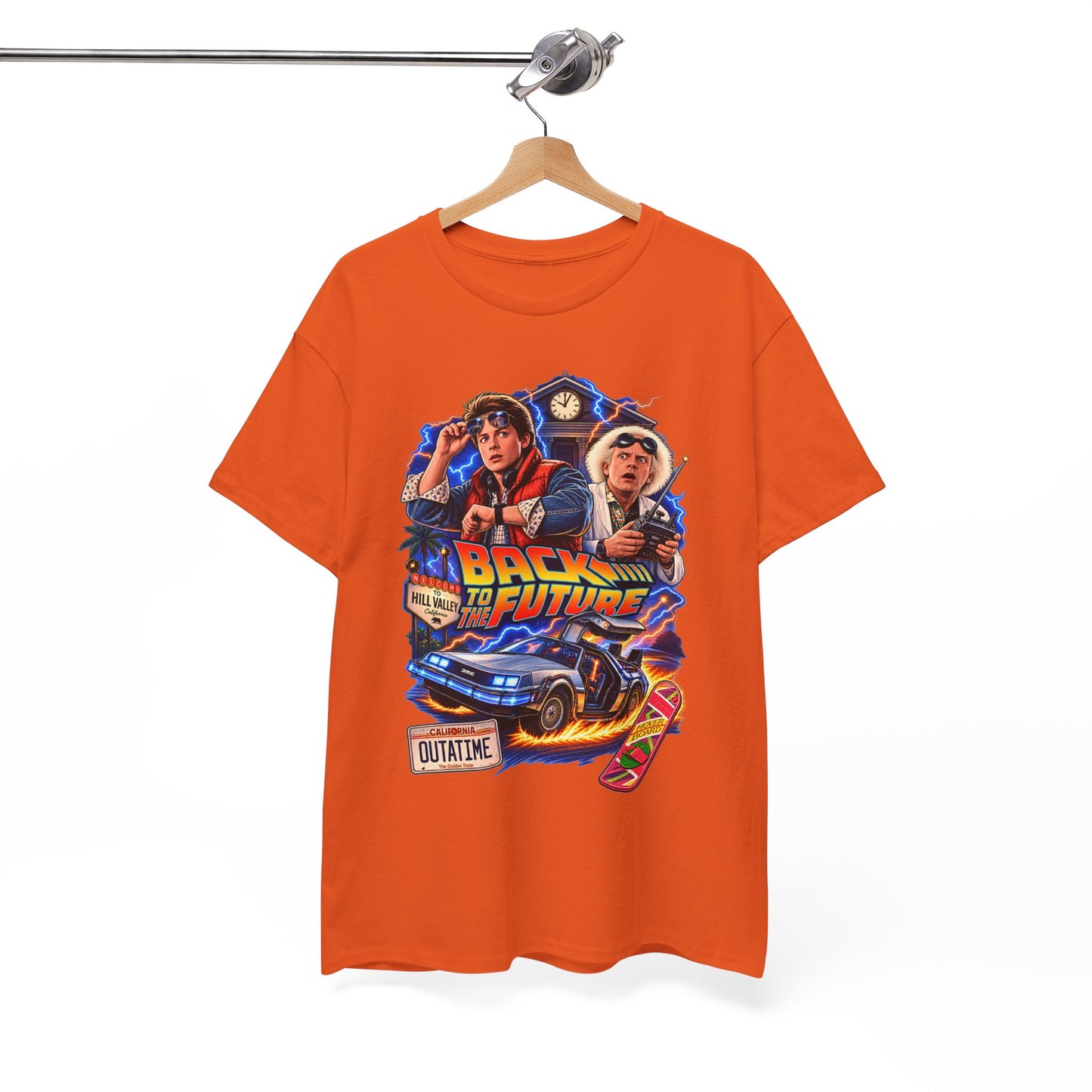 Retro Time Travel Movie Graphic Tee