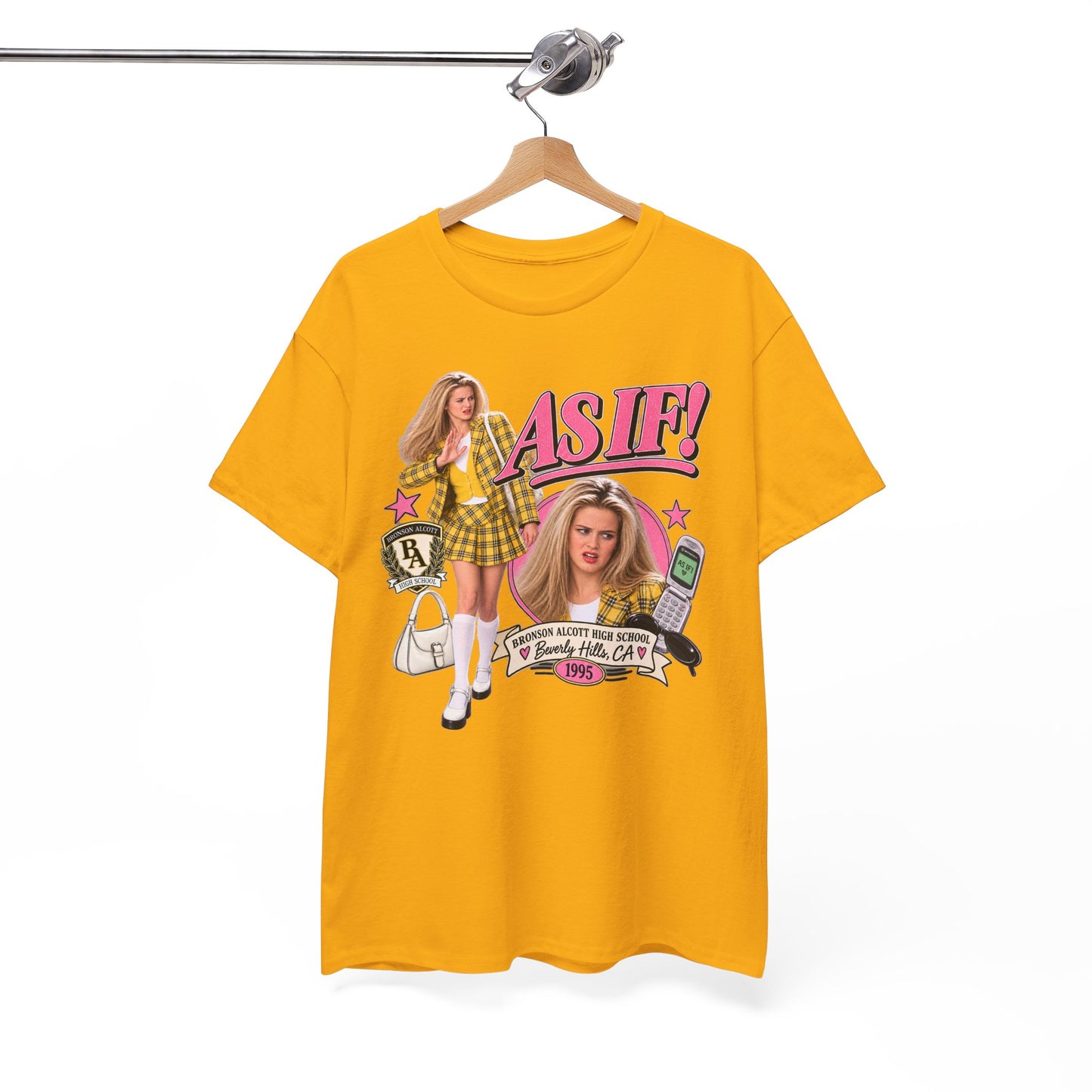 AS IF! Retro 90s Graphic Tee