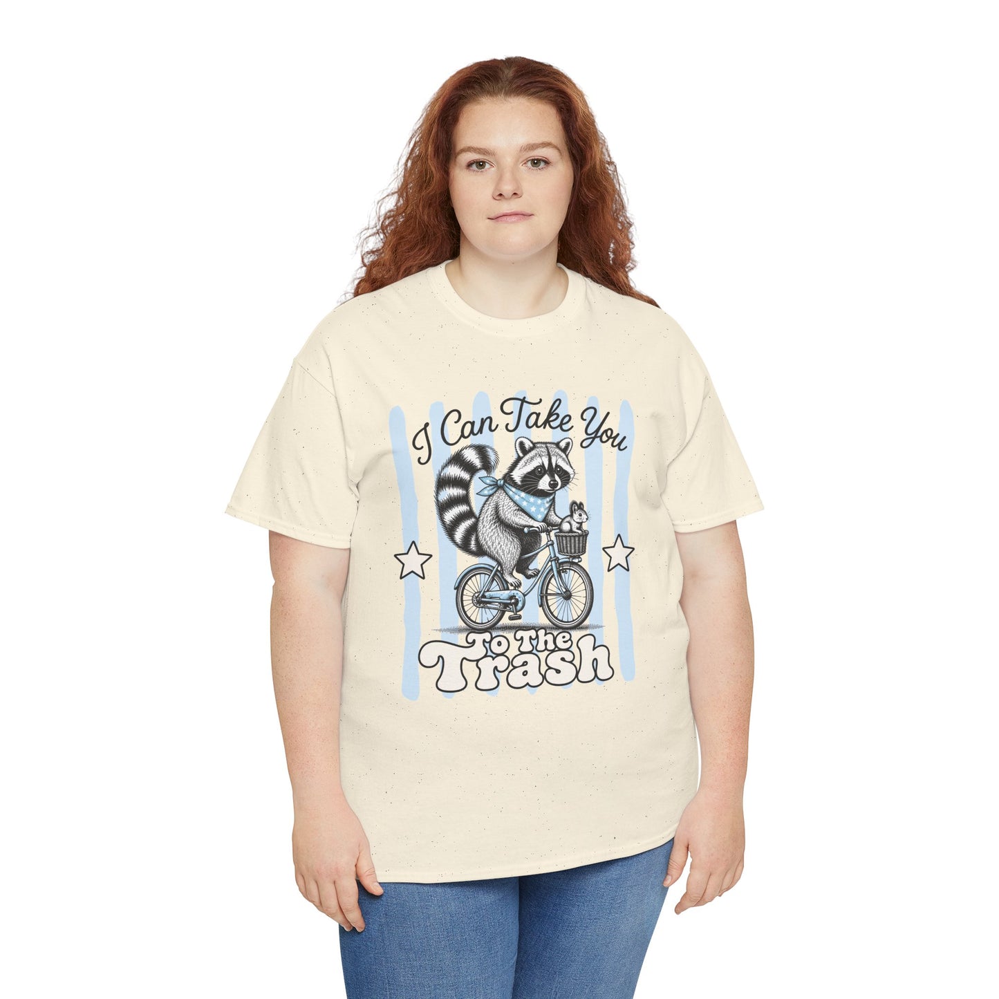 I Can Take You To The Trash Retro Raccoon Graphic Tee