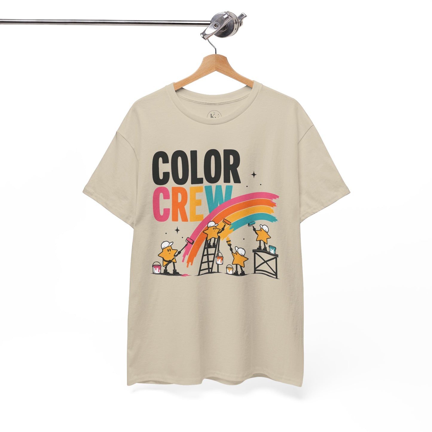 Color Crew Pop Art Tee — Stars Painting the Sky Graphic Tee