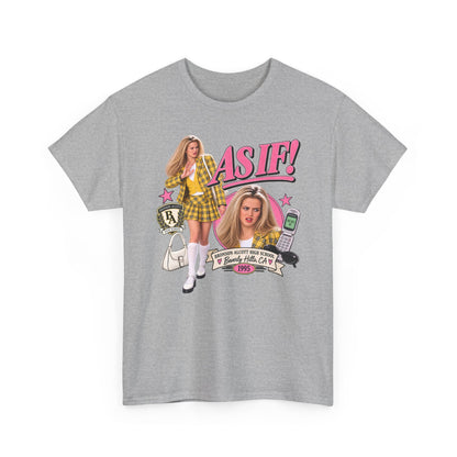 AS IF! Retro 90s Graphic Tee