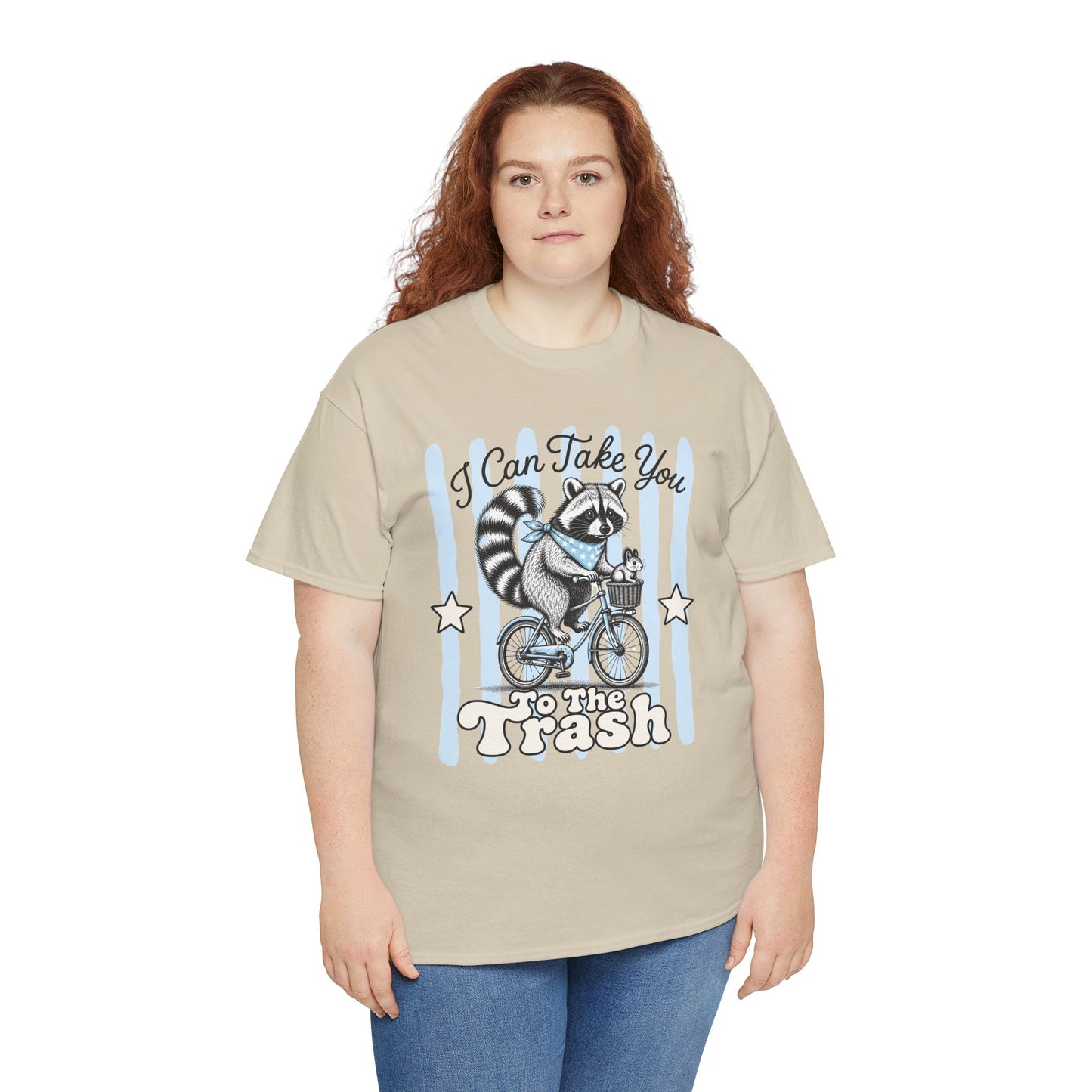 I Can Take You To The Trash Retro Raccoon Graphic Tee