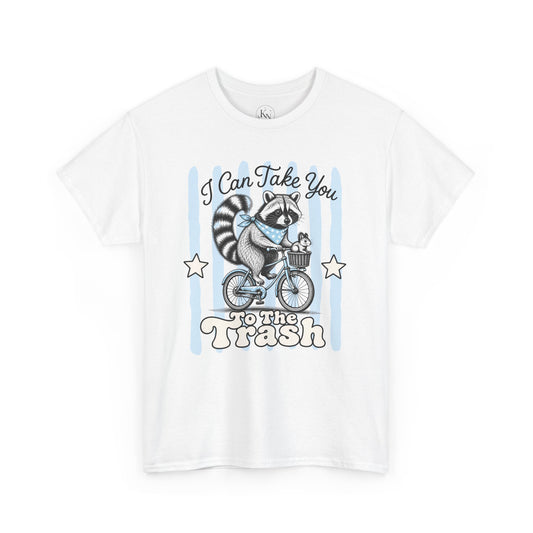 I Can Take You To The Trash Retro Raccoon Graphic Tee