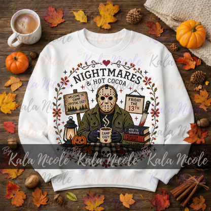 Horror Movie Cross-Stitch PNG | Jason Nightmare