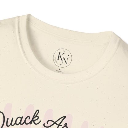 Quack Around & Find Out Graphic Tee | Cute Duck Dry Humor Shirt