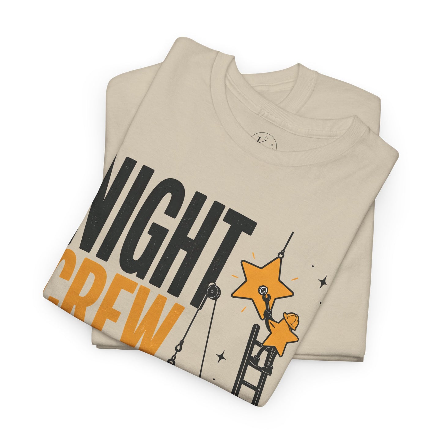 Night Crew Pop Art Tee — Stars Hanging Stars Graphic Tee