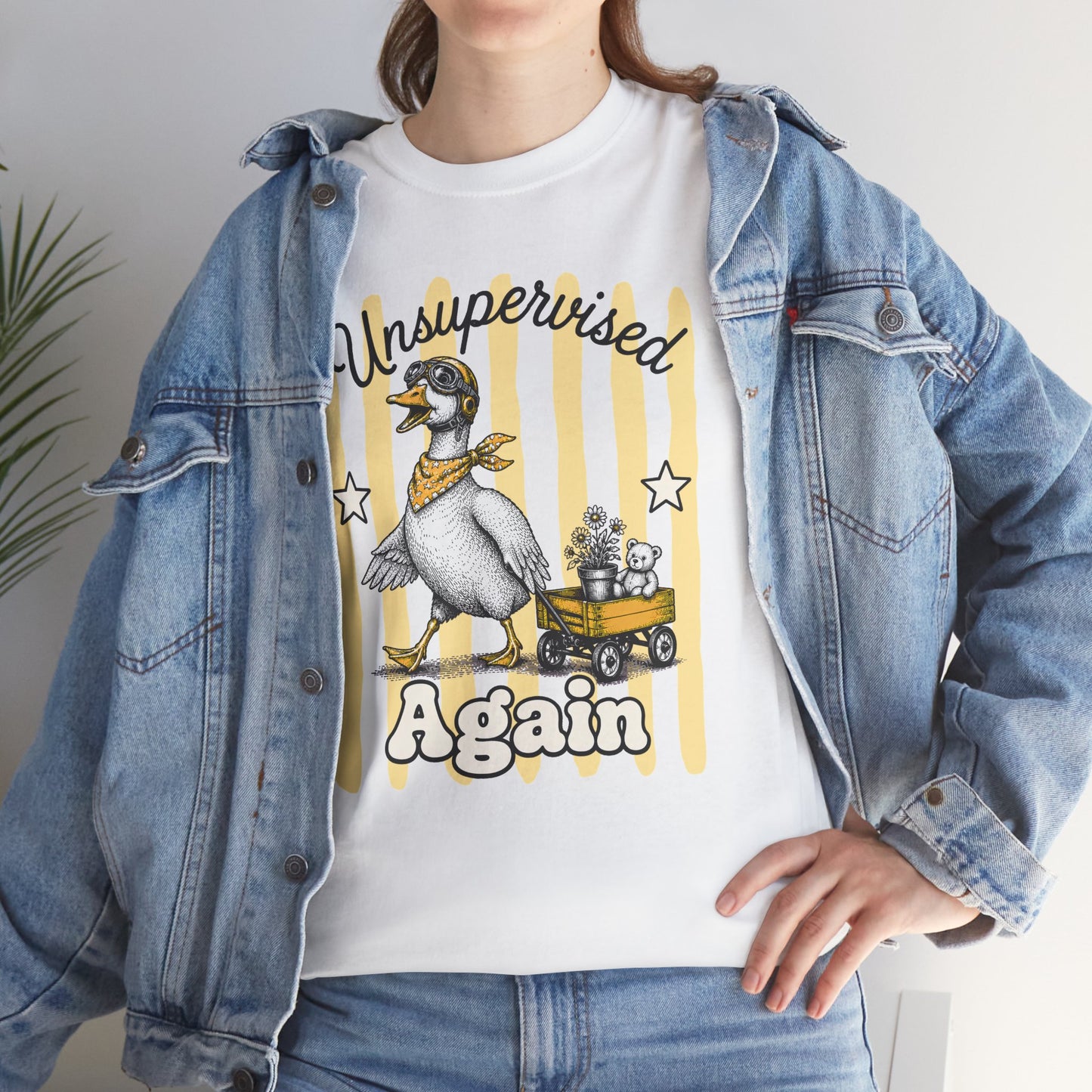 Unsupervised Again Retro Goose Graphic Tee