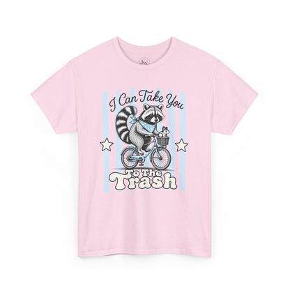 I Can Take You To The Trash Retro Raccoon Graphic Tee