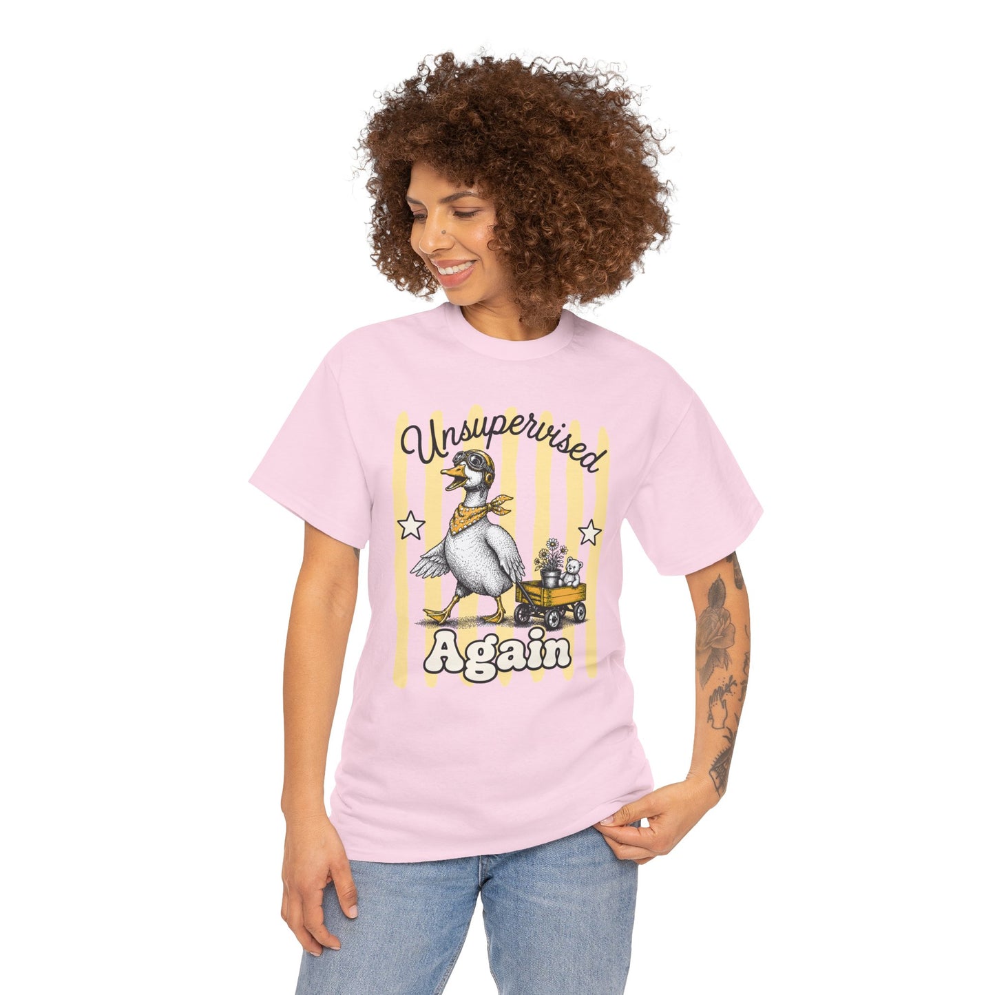 Unsupervised Again Retro Goose Graphic Tee