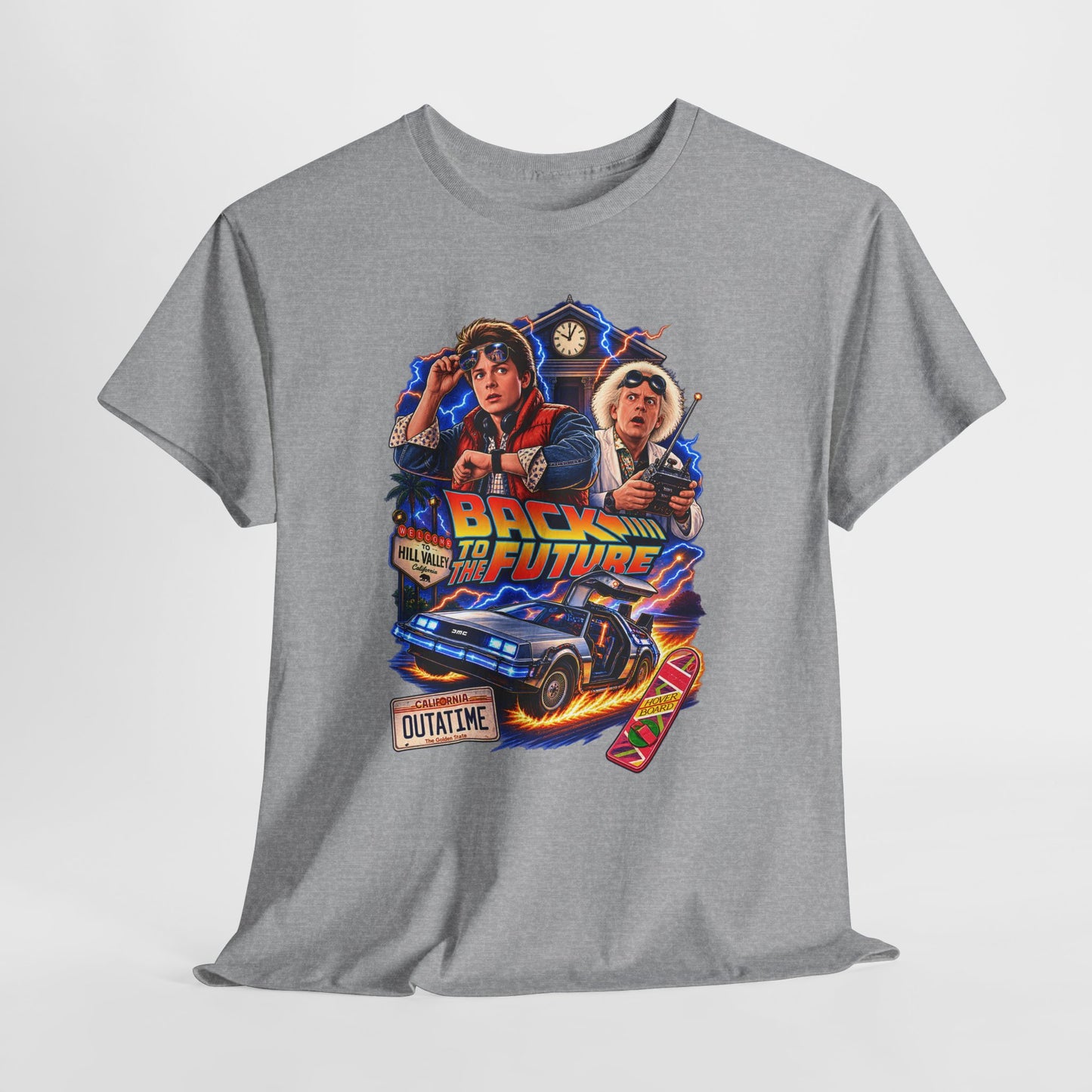 Retro Time Travel Movie Graphic Tee