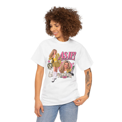 AS IF! Retro 90s Graphic Tee