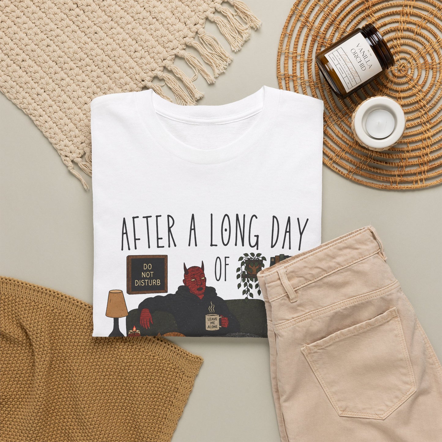 Introvert Humor T-Shirt — "After a Long Day of Pretending to Like People" Graphic Tee