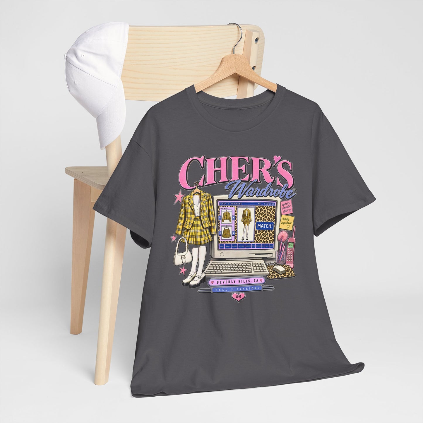 Cher's Wardrobe Graphic Tee | 90s Movie Nostalgia