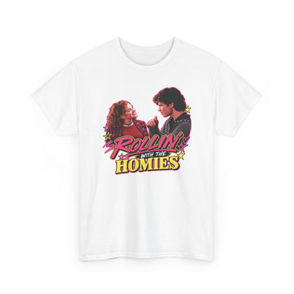 Rollin' With The Homies Tee | Retro Movie Quote Graphic Shirt