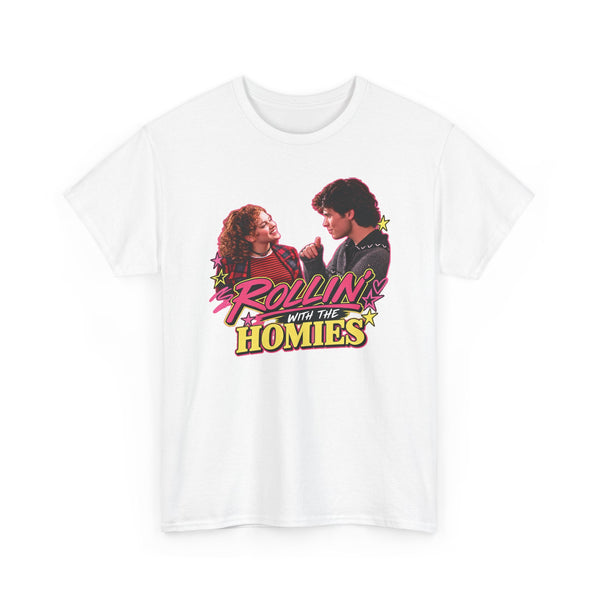 Rollin' With The Homies Tee | Retro Movie Quote Graphic Shirt