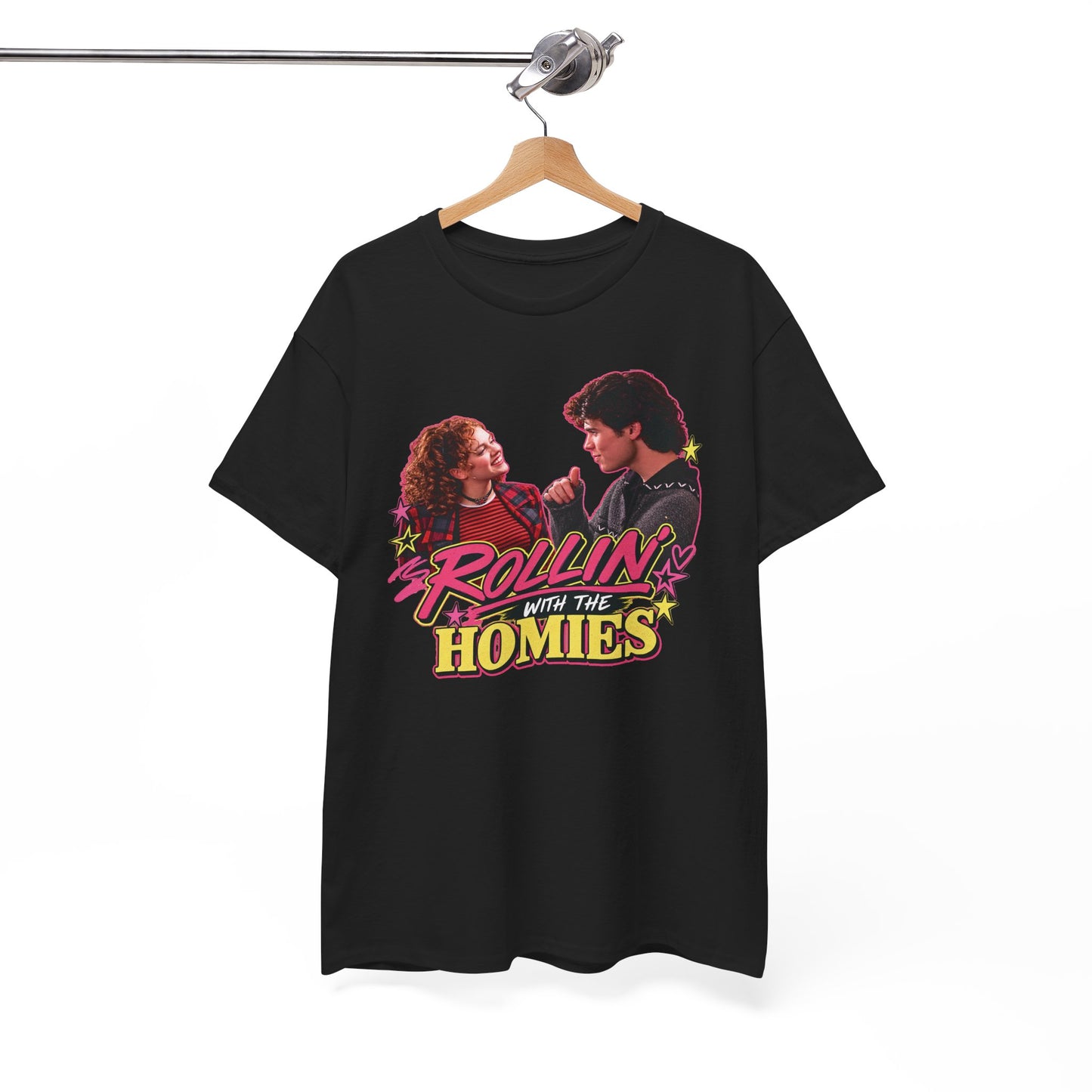 Rollin' With The Homies Tee | Retro Movie Quote Graphic Shirt