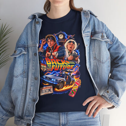 Retro Time Travel Movie Graphic Tee