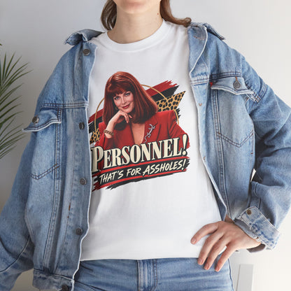 Personnel! That's for Assholes! Retro Graphic Tee
