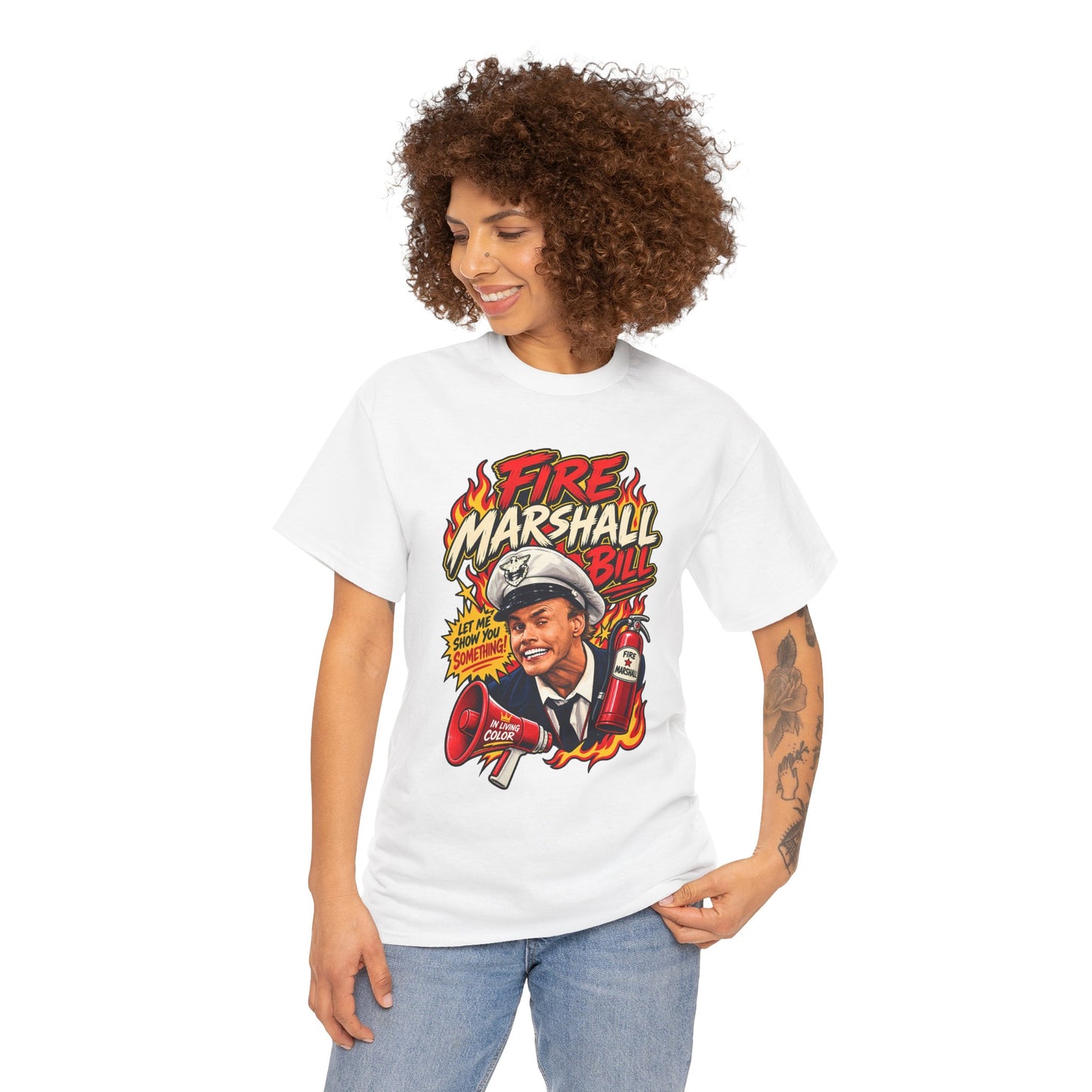 Fire Marshall Bill Tee | Retro 90s T-Shirt
