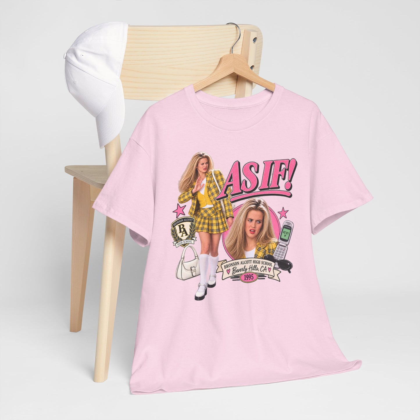 AS IF! Retro 90s Graphic Tee