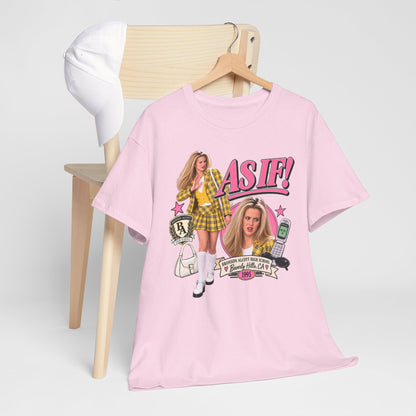 AS IF! Retro 90s Graphic Tee