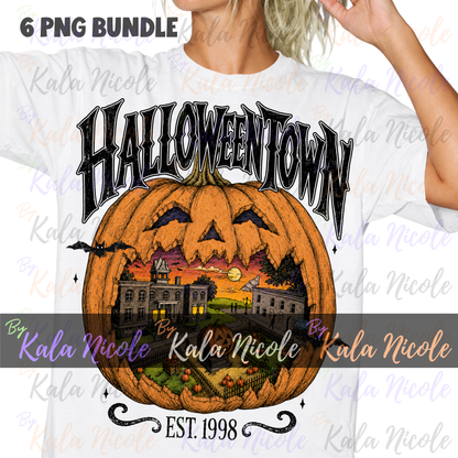 Halloweentown PNG Bundle