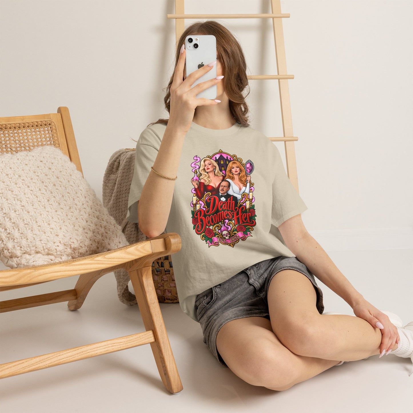 Eternal Beauty Retro Dark Comedy Graphic Tee
