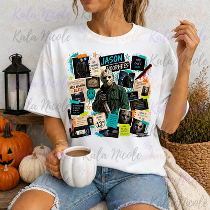 Horror Collage PNG Bundle | 12 Designs