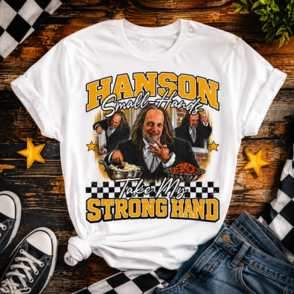 Take My Strong Hand Graphic Tee - Scary Movie Hanson Small-Hands