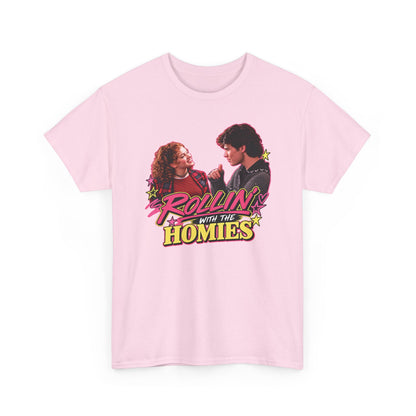 Rollin' With The Homies Tee | Retro Movie Quote Graphic Shirt