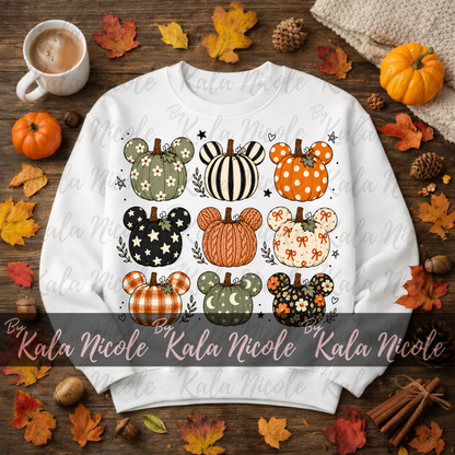 Mickey Pumpkin Patch PNG | Design 7