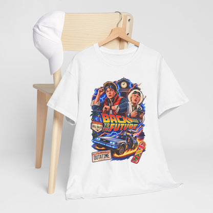 Retro Time Travel Movie Graphic Tee