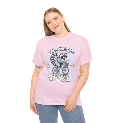 I Can Take You To The Trash Retro Raccoon Graphic Tee