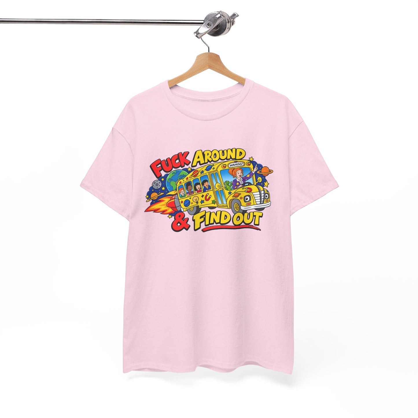 Fuck Around & Find Out Retro Comic Graphic Tee
